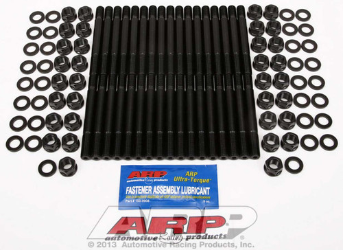 Cylinder Head Stud Kit - Hex Nuts - Chromoly - Black Oxide - Chevy Diesel - Kit