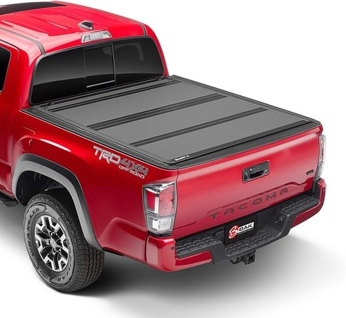 Tonneau Cover - Bakflip MX4 - Rolling - Clamp-On - Aluminum / Foam - Black Powder Coat - 5 ft Bed - Toyota Midsize Truck 2024 - Kit