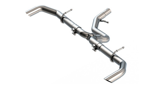 Exhaust System - S-Type - Axle-Back - 2.25 in Diameter - Stainless - Mopar 4-Cylinder - Dodge Hornet 2024 - Kit