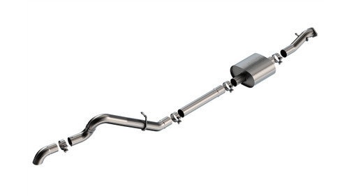 Exhaust System - S-Type - Cat-Back - 2.75 in Diameter - Stainless - Ford Ecoboost 4-Cylinder - Ford Midsize SUV 2021-22 - Kit Exhaust System - S-Type - Cat-Back - 2.75 in Diameter - Stainless - Ford Ecoboost 4-Cylinder - Ford Midsize SUV 2021-22 - Kit