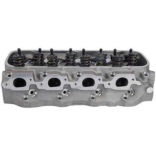 Cylinder Head - BB-2 X - Assembled - 2.300 / 1.880 in Valves - 340 cc Intake - 119 cc Chamber - 1.625 in Springs - Angle Plug - Aluminum - Big Block Chevy - Each Cylinder Head - BB-2 X - Assembled - 2.300 / 1.880 in Valves - 340 cc Intake - 119 cc Chamber - 1.625 in Springs - Angle Plug - Aluminum - Big Block Chevy - Each