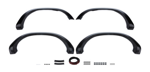 Fender Flare - OE Style - Front / Rear - 3/4 in Wide - Plastic - Black - GM Fullsize Truck 2019-24 - Kit