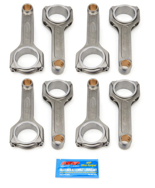 Connecting Rod - Compstar Xtreme - H Beam - 6.700 in Long - Bushed - 7/16 in Cap Screws - ARP2000 Bolt - Forged - Steel - Big Block Chevy - Set of 8