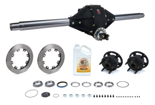 Rear Axle Assembly - Pro Series - 10 in Ring Gear - 4.86 Ratio Standard - 60 in Wide - Hubs / Rotors - Magnesium Center - Kit Rear Axle Assembly - Pro Series - 10 in Ring Gear - 4.86 Ratio Standard - 60 in Wide - Hubs / Rotors - Magnesium Center - Kit