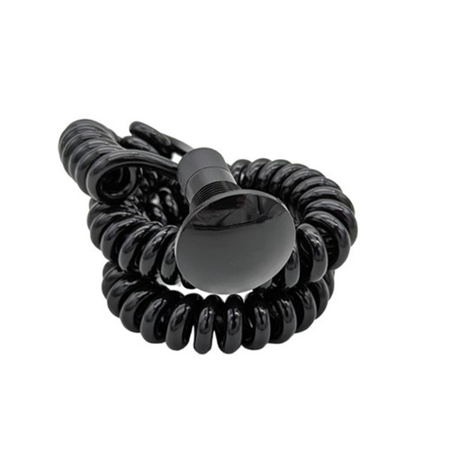 Transbrake Switch - Push - Momentary - 16 mm x 1.0 Thread - Wire Lead Terminals - Black - Each