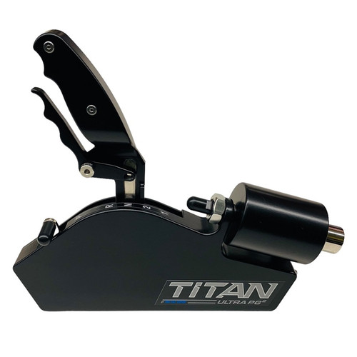 Shifter - Titan Ultra PG2 - Automatic - Floor Mount - Forward Pattern - 5 ft Cable - Hardware Included - Powerglide - Kit