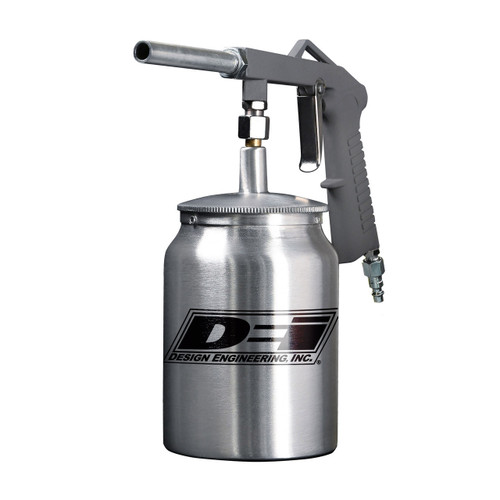 Paint Gun - ATAC - Pneumatic Air Feed - 25 oz Canister - Aluminum - Brushed - Each