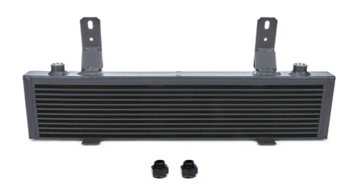 Fluid Cooler - 27 x 10.875 x 4.25 in - Stack Type - OEM Inlet / Outlet - Aluminum - Gray Powder Coat - GM Duramax - GM Fullsize Truck 2011-14 - Each
