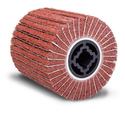 Sanding Drum - Contour SCT - 4 in OD - 3/4 in Keyed Shaft - 240 Grit - Each