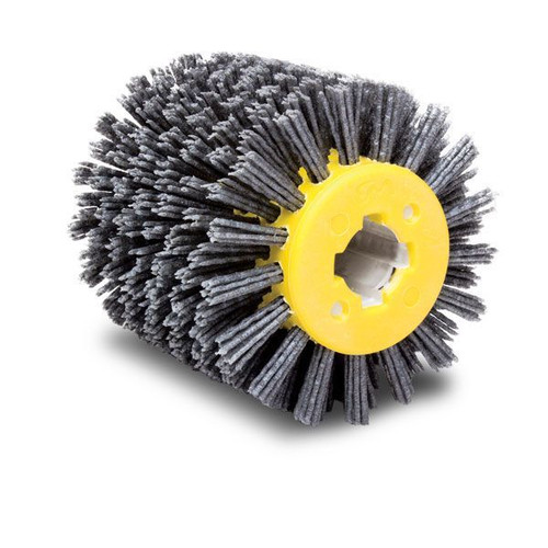 Sanding Drum - Contour SCT - 4.5 in OD - 3/4 in Keyed Shaft - Nylon Bristle Brush - Each