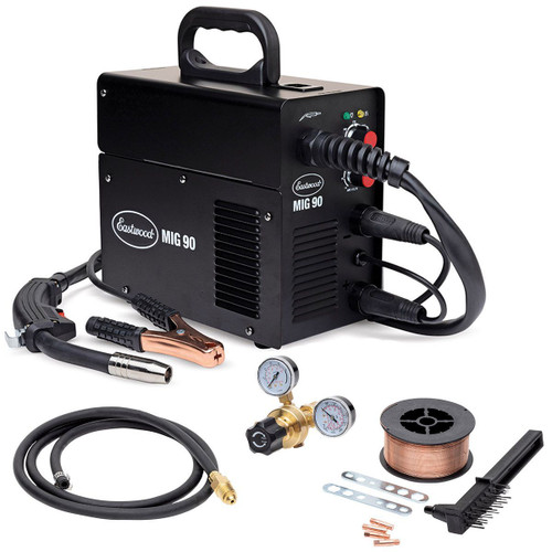 MIG Welder - 120 Volt Input - 90 amp Output - MIG / Flux - Kit