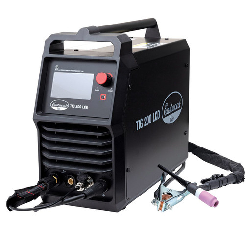 TIG Welder - 120 / 240 Volt Input - 200 amp Output - LCD Screen - Kit TIG Welder - 120 / 240 Volt Input - 200 amp Output - LCD Screen - Kit