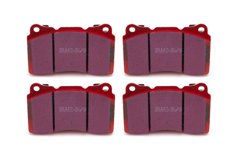 Brake Pads - Red Stuff - High Friction - Front - Ceramic - Various Applications - Set of 4