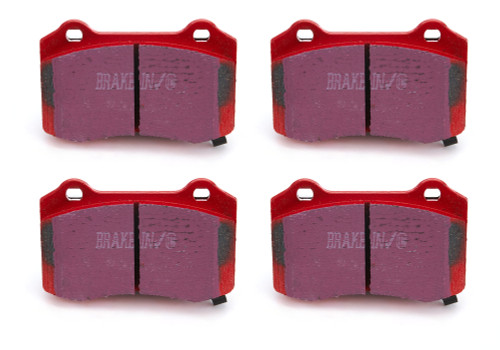 Brake Pads - Red Stuff - High Friction - Rear - Ceramic - Various Applications - Set of 4
