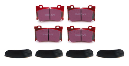 Brake Pads - Red Stuff - High Friction - Front - Ceramic - Nissan Z 2009-21 - Set of 4