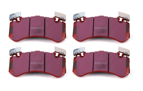 Brake Pads - Red Stuff - High Friction - Front - Ceramic - Audi Fullsize Car 2010-17 - Set of 4
