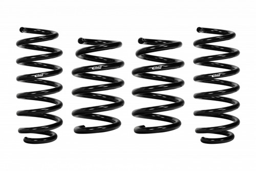 Suspension Spring Kit - PRO-KIT - Lowering - 0.6 in Front - 0.8 in Rear - Front / Rear - Steel - Black Powder Coat - Tesla Model Y 2020-22 - Kit