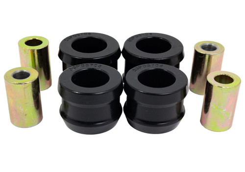 Trailing Arm Bushing - Hyper-Flex - Rear - Polyurethane / Steel - Black / Cadmium - Tesla Model 3 / Model Y 2017-22 - Kit Trailing Arm Bushing - Hyper-Flex - Rear - Polyurethane / Steel - Black / Cadmium - Tesla Model 3 / Model Y 2017-22 - Kit