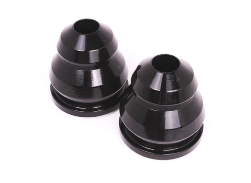 Bump Stop - Hyper-Flex - Rear - 4.5 in OD - 1 in ID - 3.625 in Tall - Polyurethane - Black - Pair