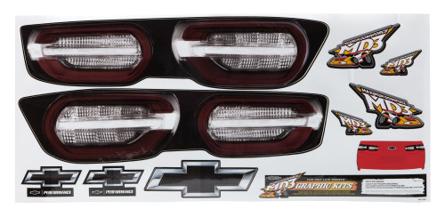 Graphics - Tail - Laminated Protective Coating - Chevrolet Camaro - Kit