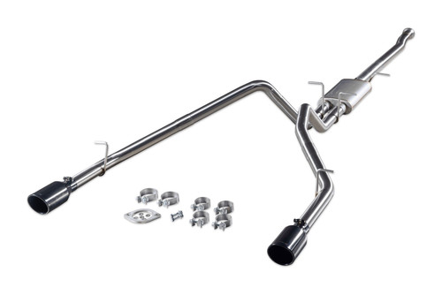 Exhaust System - Signature Series - Cat-Back - 2.5 in Diameter - 4.5 in Tip - Stainless - Natural - Ram Fullsize Truck 2019-24 - Kit