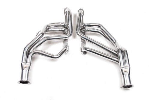 Headers - Full Length - 1.75 in Primary - 3 in Collector - Gaskets / Hardware Included - Steel - Metallic Ceramic - Mopar B / RB-Series - Mopar B-Body / E-Body 1967-74 - Pair