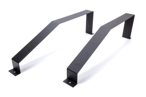 Fuel Cell Mounting Strap - 20.05 in Wide x 6.038 in Tall - Steel - Black Powder Coat - Fuel Safe 22 / 28 gal Enduro / Ultra II Cells - Pair