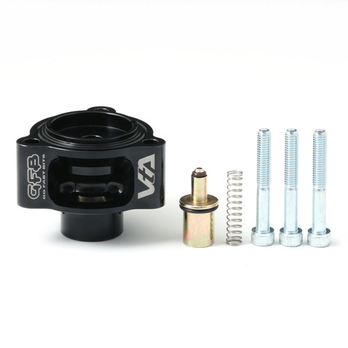 Diverter Valve - VTA+ - Pilot Actuated - Diverter / Hardware Included - Aluminum - Black Anodized - Ford / Mercedes-Benz 2009-23 - Each