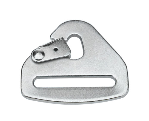Harness End - Clip-In - 2 in Slit - Steel - Zinc Plated - Each