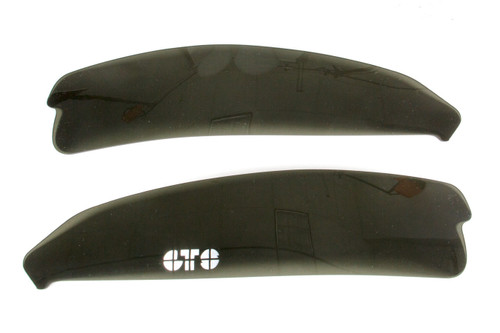 Light Cover - Headlight - Turn Signal - Plastic - Smoke - Chevy Corvette 1997-2003 - Pair