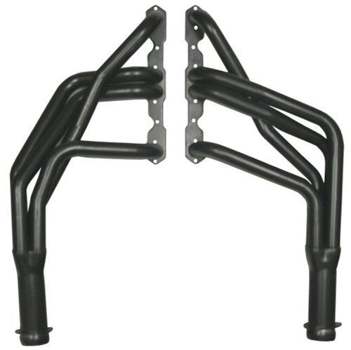 Headers - Street - 1.75 in Primary - 3 in Collector - Gaskets / Hardware Included - Steel - Black Paint - Small Block Chevy - GM F-Body / X-Body 1967-74 - Pair