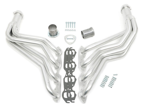 Headers - Elite Ultra-Duty - 1.75 in Primary - 3 in Collector - Gaskets / Hardware Included - Steel - Metallic Ceramic - Big Block Chevy - GM Fullsize SUV / Truck 1967-91 - Pair