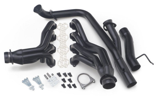 Headers - 1.75 in Primary - 3 in Collector - Y-Pipe Included - Gaskets / Hardware Included - Steel - Uncoated - Big Block Ford - Ford Fullsize Truck 1988-1997 - Kit