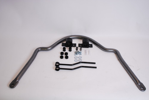 Sway Bar - Rear - 1.5 in Diameter - Chromoly - Gray Powder Coat - Ford Fullsize Van 2008-16 - Kit