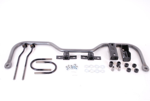 Sway Bar - Rear - 1.125 in Diameter - Chromoly - Gray Powder Coat - Dodge Fullsize Van 2007-16 - Kit