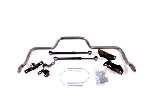 Sway Bar - Rear - 1.125 in Diameter - Chromoly - Gray Powder Coat - Ford Fullsize Truck 2011-16 - Kit