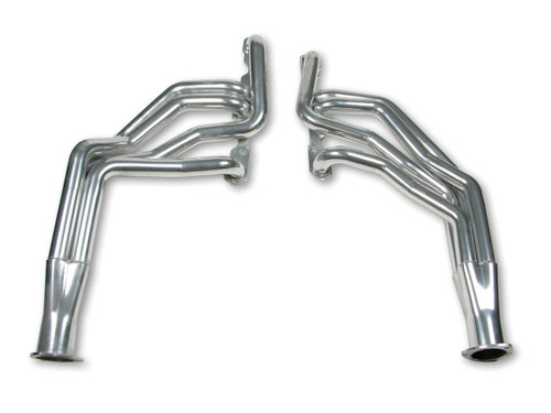 Headers - Super Competition - 1.75 in Primary - 3 in Collector - Gaskets / Hardware Included - Steel - Metallic Ceramic - Small Block Chevy - GM X-Body 1962-67 - Pair