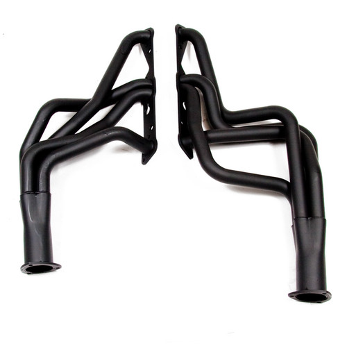Headers - Competition - 1.625 in Primary - 3 in Collector - Gaskets / Hardware Included - Steel - Black Paint - Pontiac V8 - GM F-Body 1967-69 - Pair