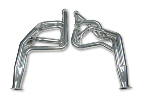 Headers - Competition - 1.875 in Primary - 3 in Collector - Gaskets / Hardware Included - Steel - Metallic Ceramic - Mopar B / RB-Series - Mopar B-Body / E-Body 1962-75 - Pair