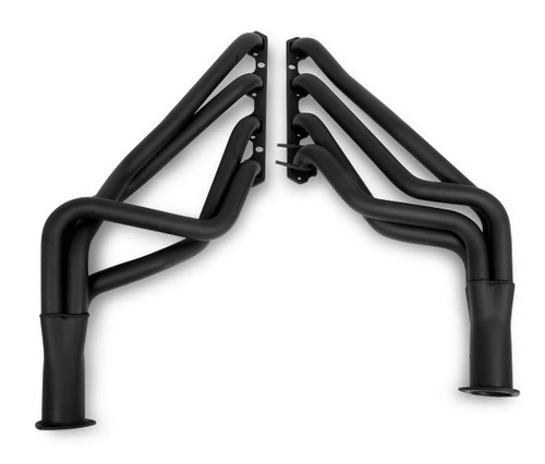 Headers - Competition - 1.625 in Primary - 3 in Collector - Gaskets / Hardware Included - Steel - Black Paint - Small Block Ford - Ford / Mercury 1964-77 - Pair