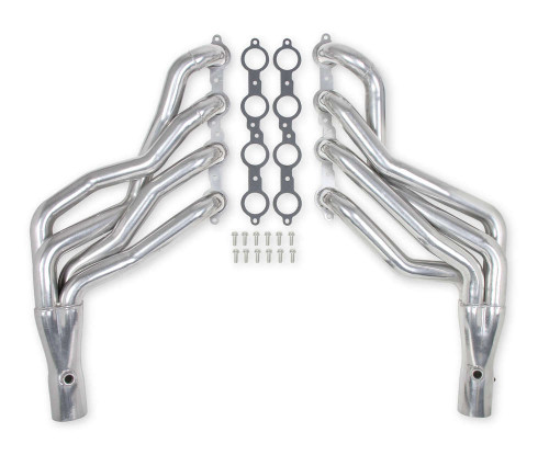 Headers - Blackheart - LS Swap - 1.875 in Primary - 3 in Collector - Gaskets / Hardware Included - Steel - Ceramic-Metallic - GM A-Body 1968-72 - Pair