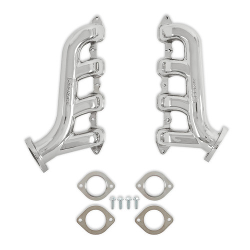 Exhaust Manifold - BlackHeart - 2.5 in Outlet - Stainless - Polished - GM LT-Series - Pair
