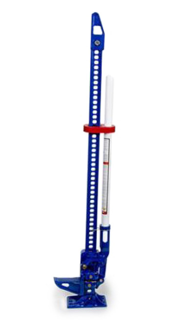 Floor Jack - Hi-Lift Patriot - 60 in Long - 7000 lb Capacity - Cast Iron - Blue / Red / White Powder Coat - Each