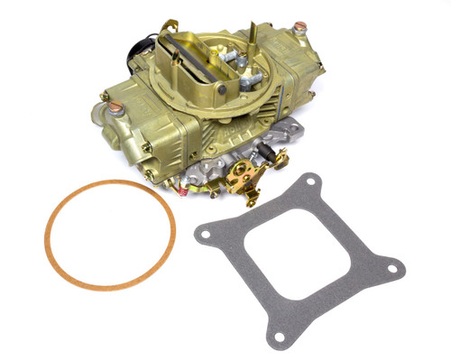 Carburetor - Classic - Model 4150 - Classic Double Pumper - 4-Barrel - 650 CFM - Square Bore - Electric Choke - Mechanical Secondary - Dual Inlet - Aluminum - Gold Chromate - Each