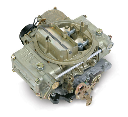 Carburetor - Classic - Model 4160 - 4-Barrel - 390 CFM - Square Bore - Electric Choke - Vacuum Secondary - Single Inlet - Gold Chromate - Each