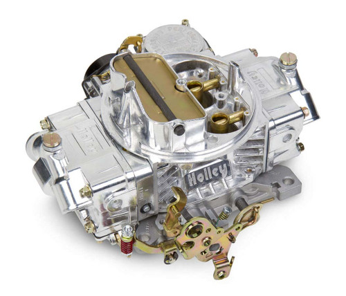 Carburetor - Classic - Model 4160 - 4-Barrel - 600 CFM - Square Bore - Electric Choke - Vacuum Secondary - Dual Inlet - Aluminum - Tumble Polished - Each