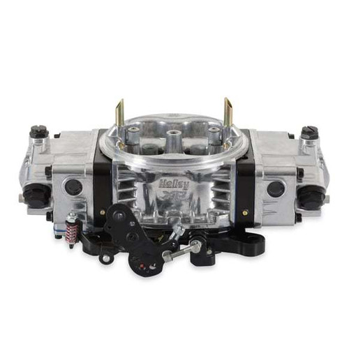 Carburetor - Supercharger XP - 4-Barrel - 750 CFM - Square Bore - No Choke - Mechanical Secondary - Dual Inlet - Aluminum - Black Anodized / Tumble Polished - Each