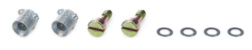 Accelerator Pump Discharge Nozzle - 0.040 in ID - Straight Type - Aluminum - Natural - Holley Carburetors - Pair