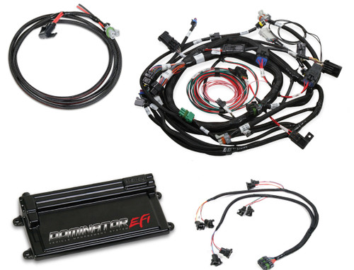 Engine Control Module - Dominator EFI - Wiring Harness - Coil On Plug Harness Included - Ford - Kit