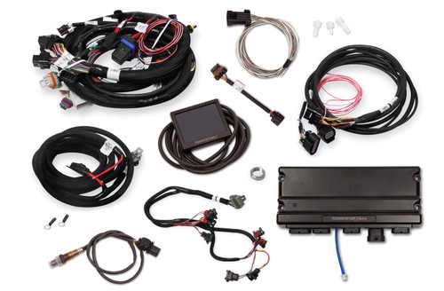 Engine Control Module - Terminator X Max - 3.5 in Touchscreen - Wiring Harness - Drive By Wire - 58x Reluctor Wheel - LS2 / LS3 - GM LS-Series - Kit